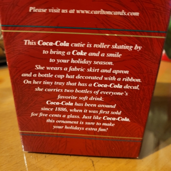 Coca-Cola Cutie Christmas ornament. - Picture 4 of 8